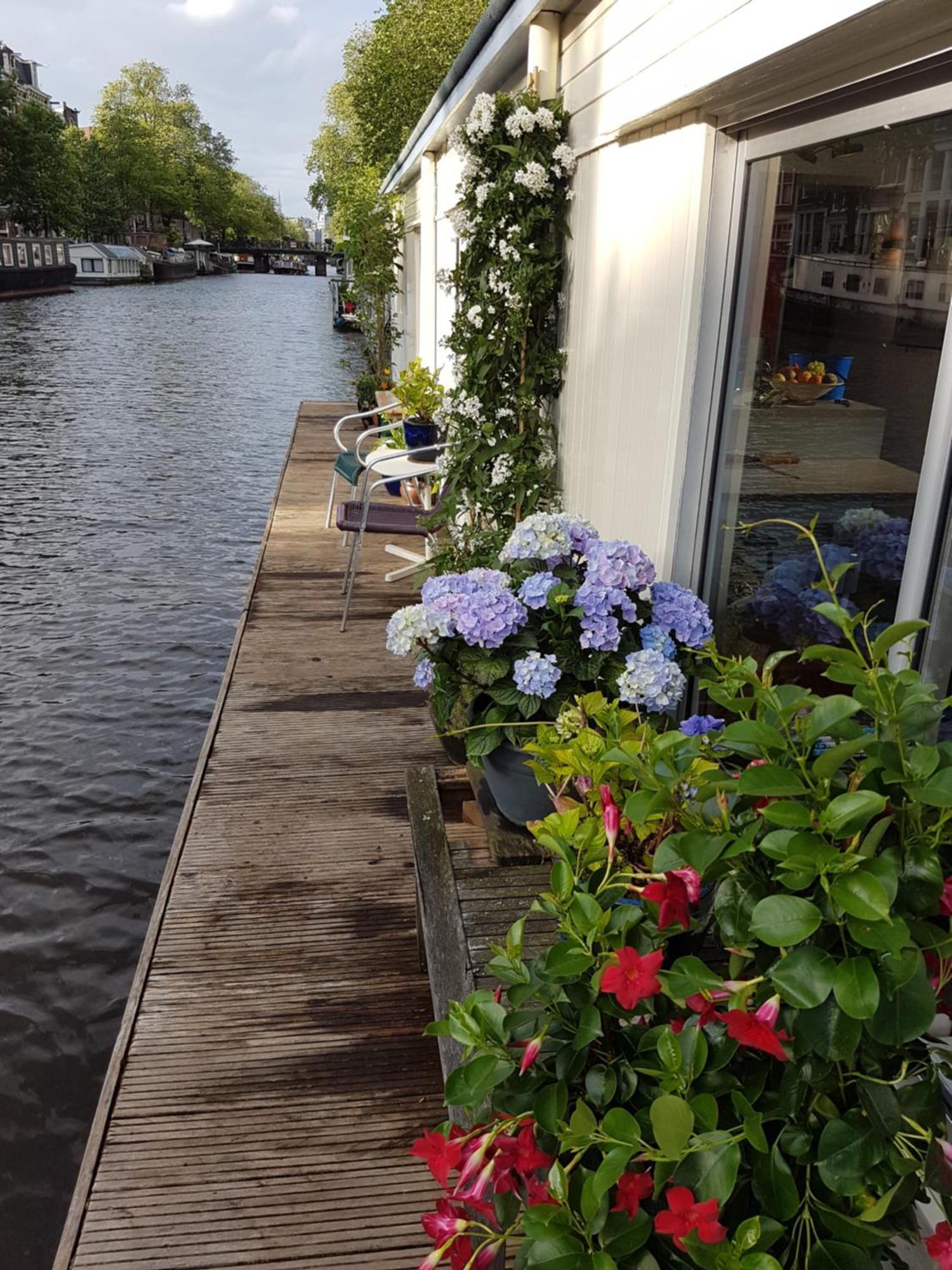 Pantheos Top Houseboat Άμστερνταμ Εξωτερικό φωτογραφία